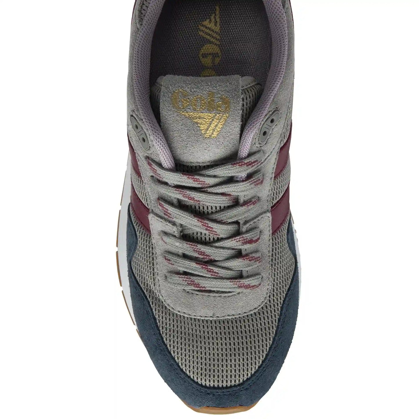 Gola Classics Women's Delta Sneakers - Cement/Navy/Cerise