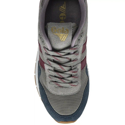 Gola Classics Women's Delta Sneakers - Cement/Navy/Cerise