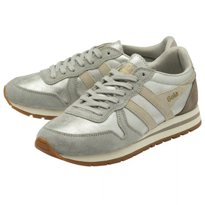 Gola Classics Women's Daytona Blaze Sneakers - Silver/Wheat/Feather Grey