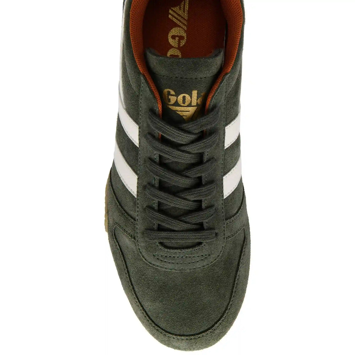 Gola Classics Men's Chase Sneakers - Dark Khaki/Off White/Moody Orange/Gum