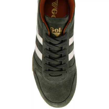 Gola Classics Men's Chase Sneakers - Dark Khaki/Off White/Moody Orange/Gum