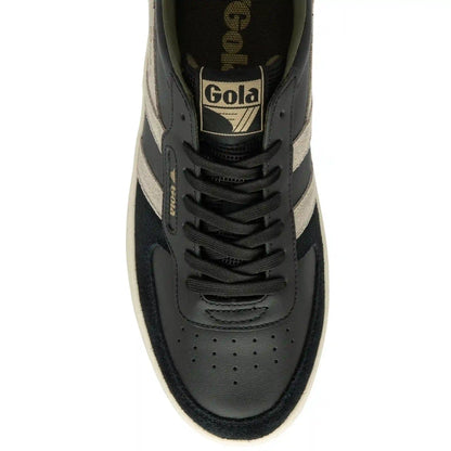 Gola Classics Men's Hawk Sneakers - Black/Feather Grey/Otter