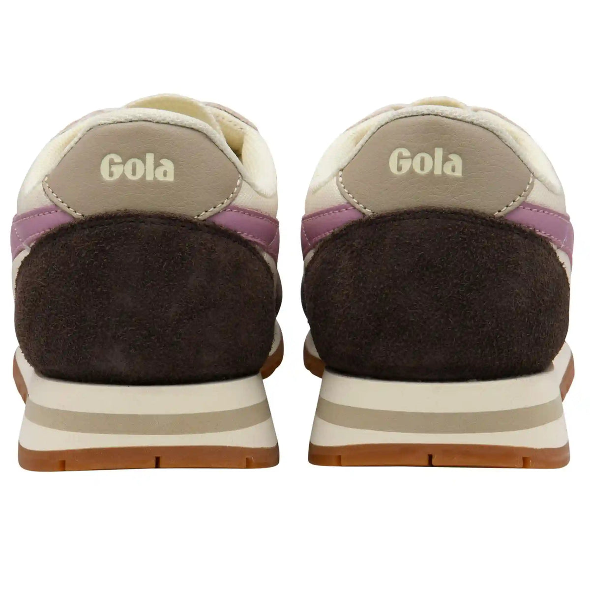 Gola Classics Women's Daytona Sneakers - Off White/Mocha/Candy