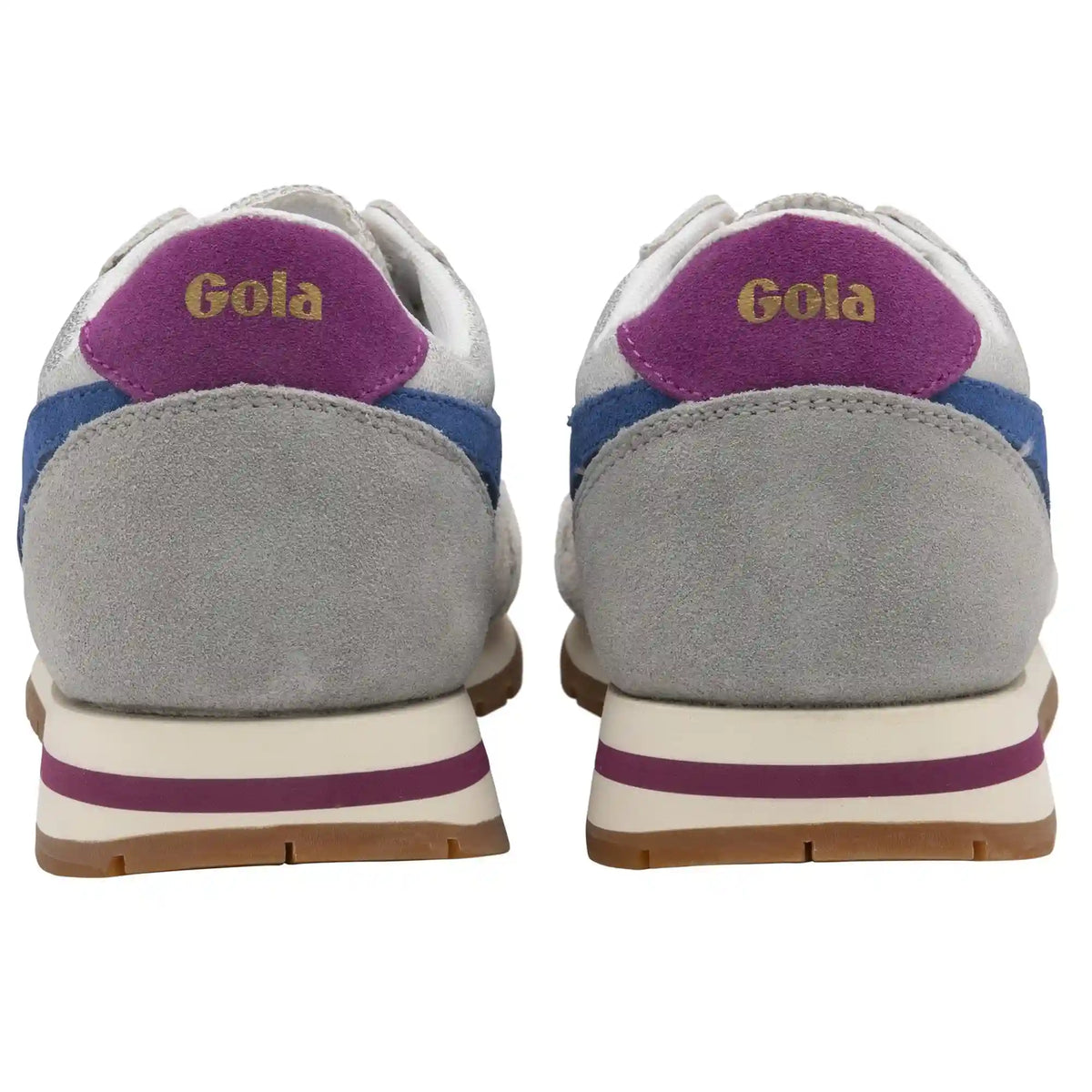 Gola Classics Women's Daytona Blaze Sneakers - White/Sapphire/Foxglove