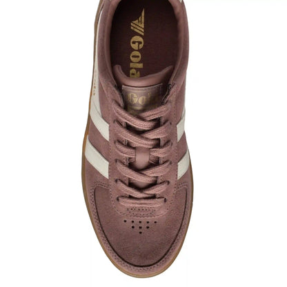 Gola Classics Women's Grandslam Suede Sneakers - Brownrose/Off White/Gum