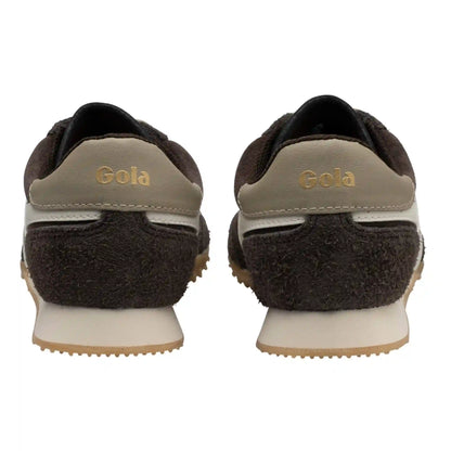 Gola Classics Women's Sprinter Suede Sneakers - Mocha/Off White/Bone