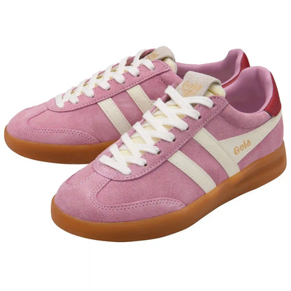 Gola Classics Women's Cyclone Sneakers - Candy/Off White/Deep Red/Gum