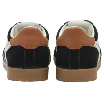 Gola Classics Kids' Elan Sneakers - Black/Off White/Moody Orange