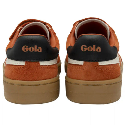Gola Classics Kids' Viper Strap Sneakers - Moody Orange/Off White/Black/Gum