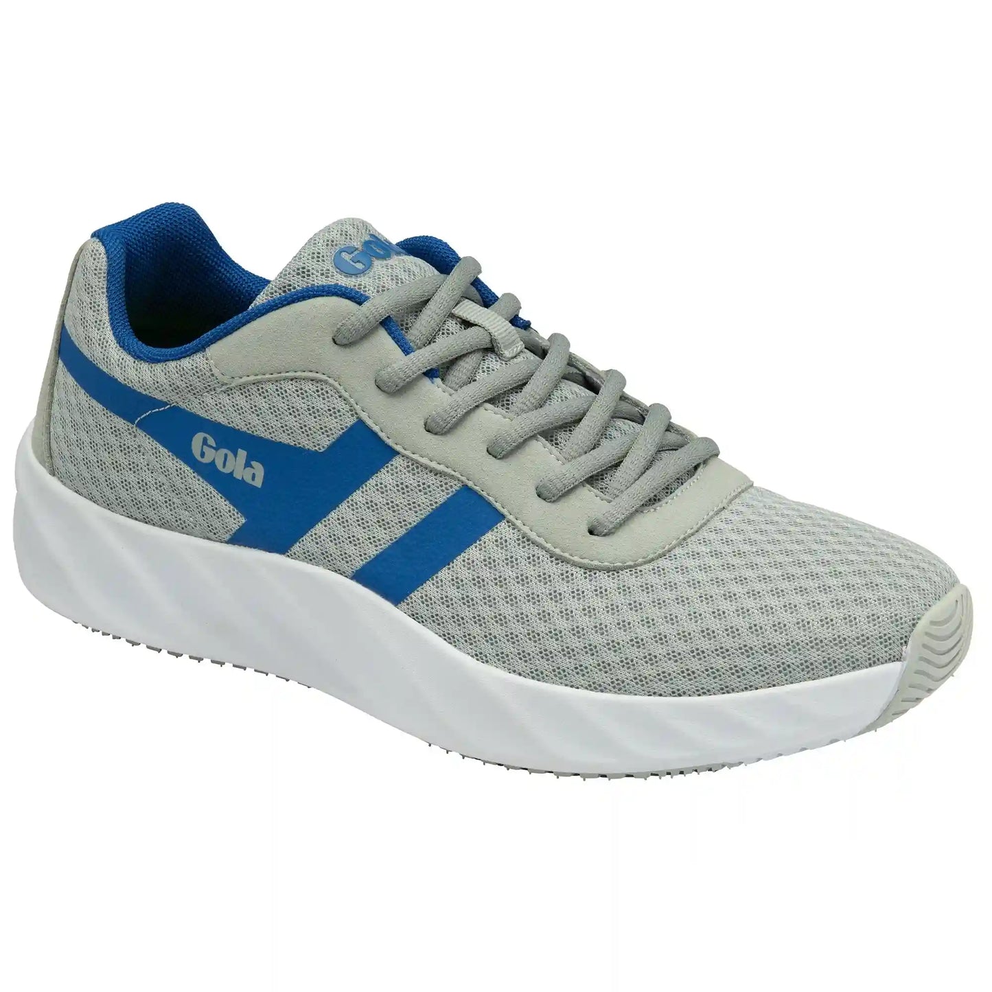 Gola Performance Men's Draken Sneakers - Light Grey/Azure Blue