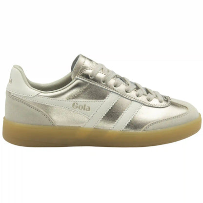 Gola Classics Women's Viper Metallic Sneakers - Gold/Off White/Gum