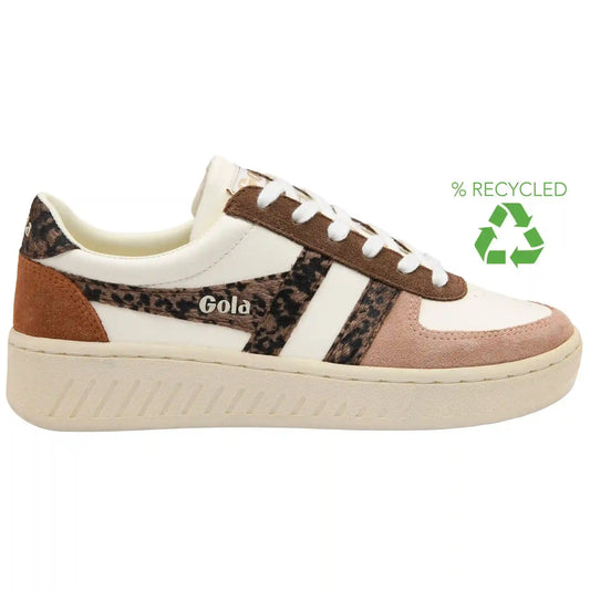 Gola Classics Women's Grandslam Safari Quadrant - Off White/Cameo/Speckle/Umber