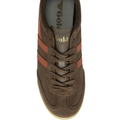 Gola Classics Men's Apollo Sneakers - Otter/Moody Orange/Gum