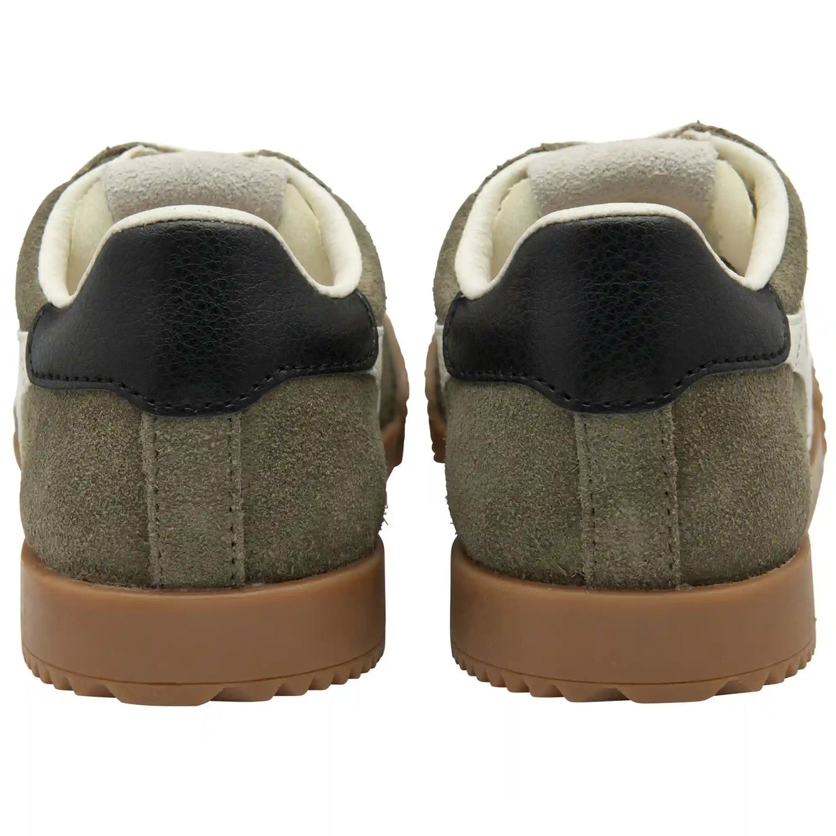 Gola Classics Kids' Elan Sneakers - Khaki/Off White/Black