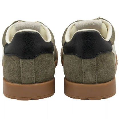 Gola Classics Kids' Elan Sneakers - Khaki/Off White/Black
