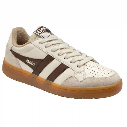 Gola Classics Women's Eagle '86 Sneakers - Off White/Dark Brown/Bone/Gum