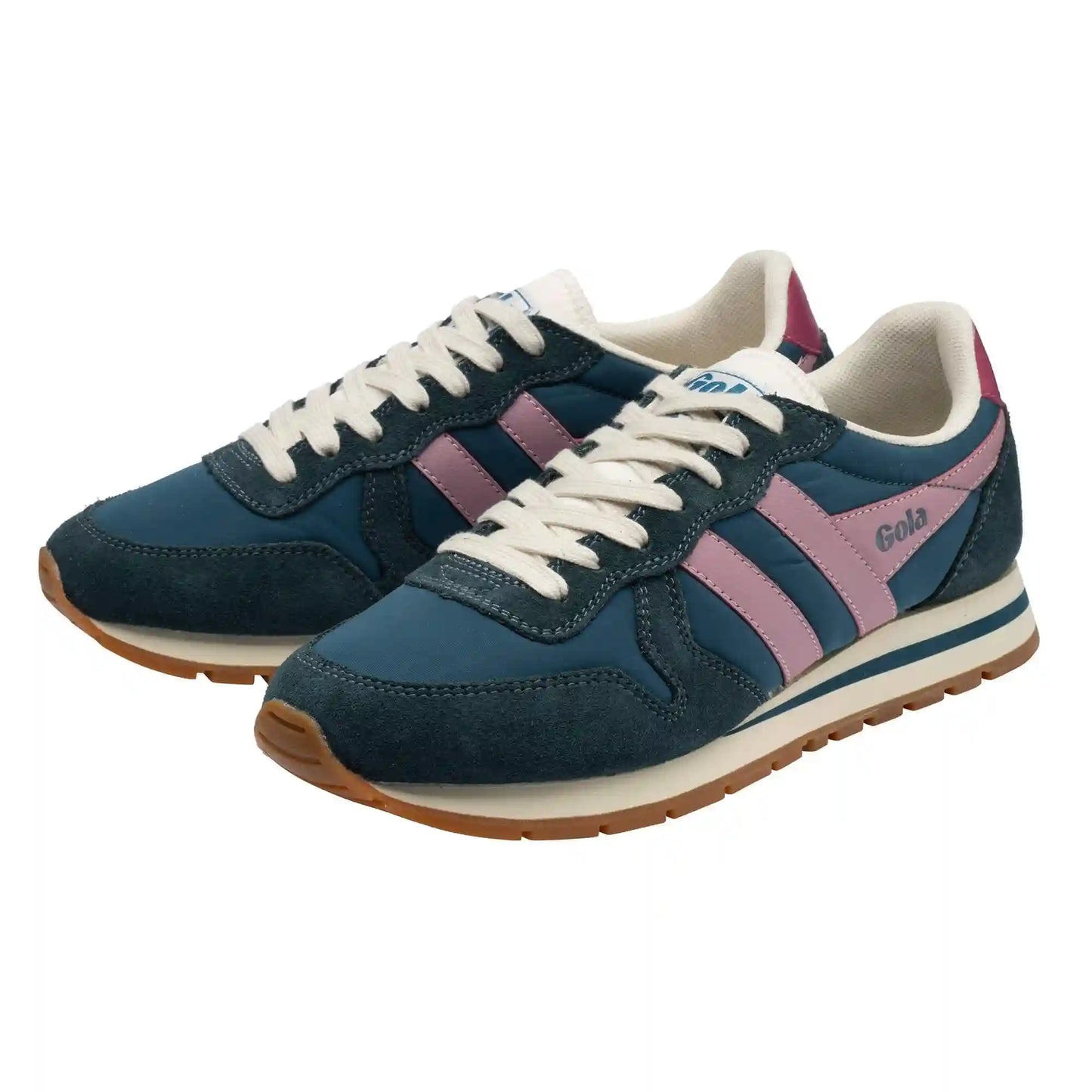 Gola Classics Women's Daytona Chute Sneakers - Peacock/Dark Teal/Candy