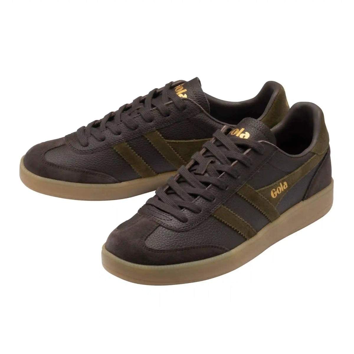 Gola Classics Men's Viper Serra Sneakers - Mocha Pebble/Khaki/Gum
