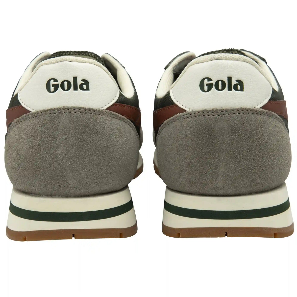 Gola Classics Men's Daytona Sneakers - Dark Khaki/Rhino/Rust