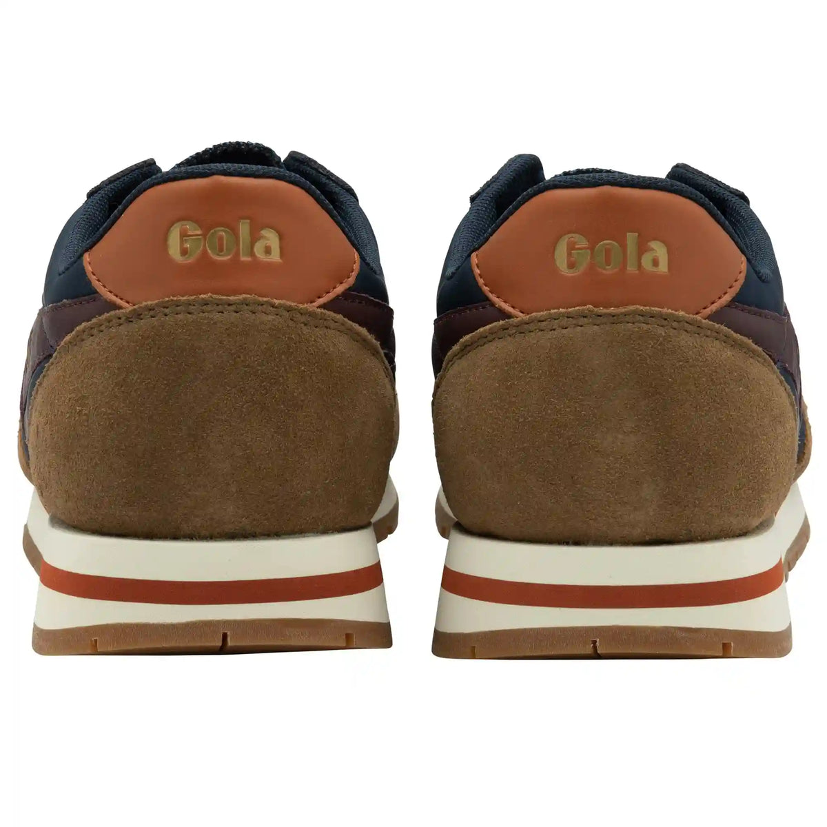 Gola Classics Men's Daytona Chute Sneakers - Navy/Tobacco/Burgundy