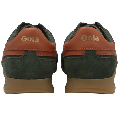 Gola Classics Men's Tornado Sneakers - Dark Khaki/Moody Orange
