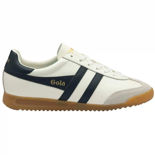 Gola Classics Men's Torpedo Leather Sneakers - Off White/Navy