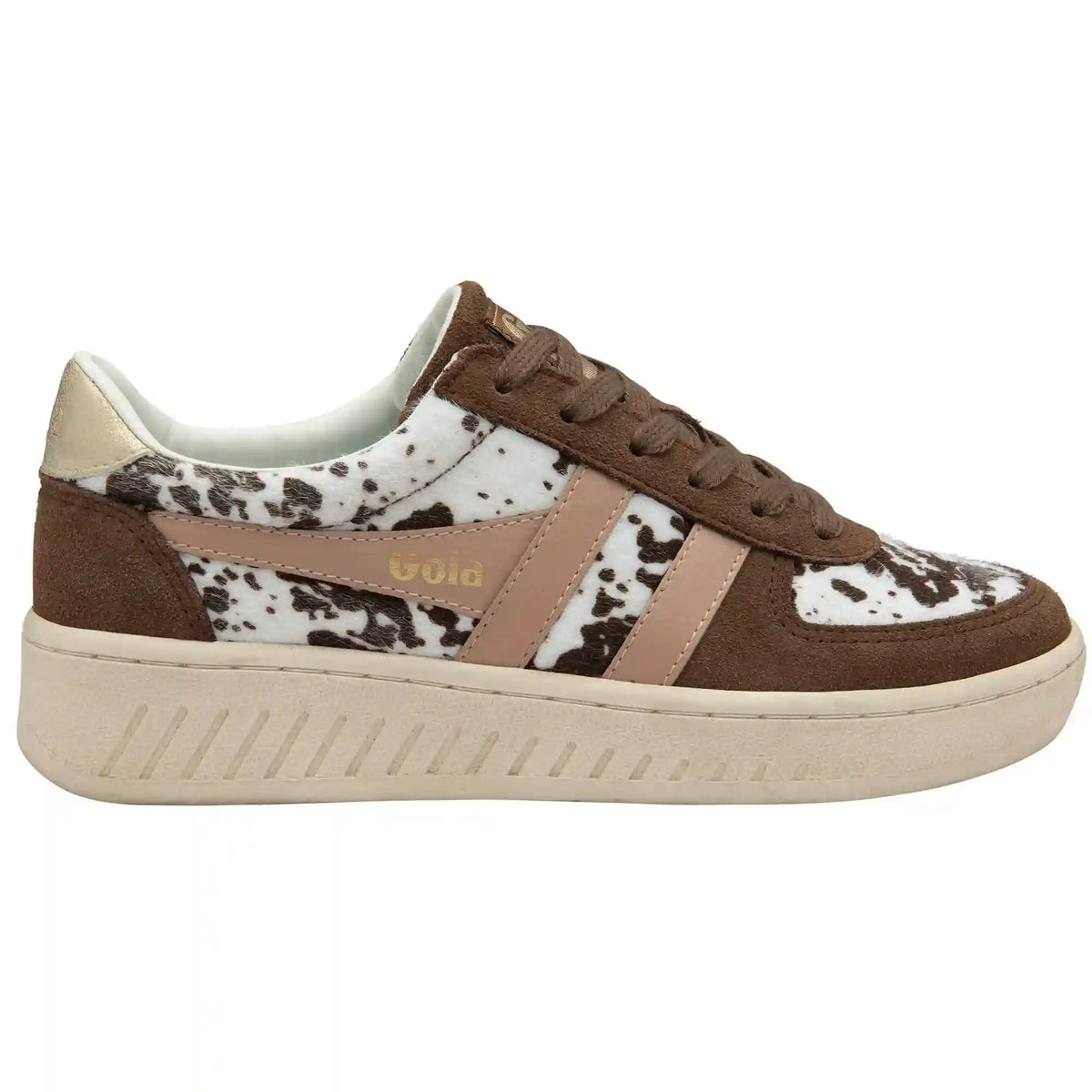Gola Classics Women's Grandslam Savanna Sneakers - Dalmatian/Otter/Cameo