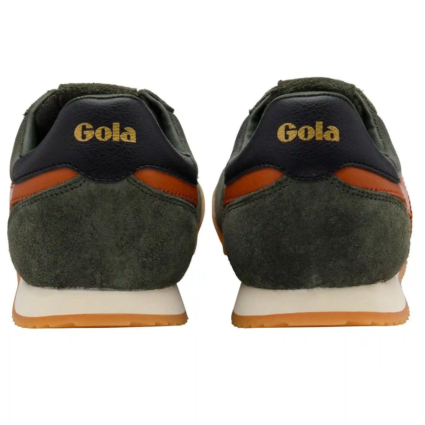 Gola Classics Men's Europa Sneakers - Dark Khaki/Moody Orange/Black