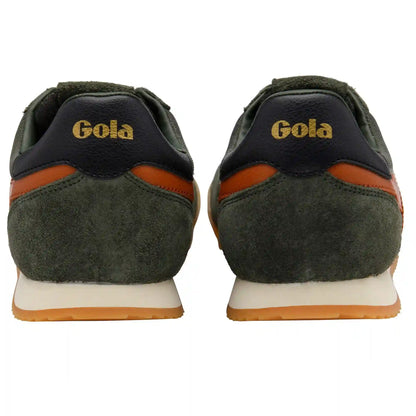 Gola Classics Men's Europa Sneakers - Dark Khaki/Moody Orange/Black