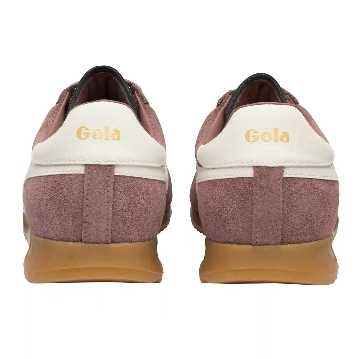 Gola Classics Women's Stadium Suede Sneakers - Brownrose/Off White