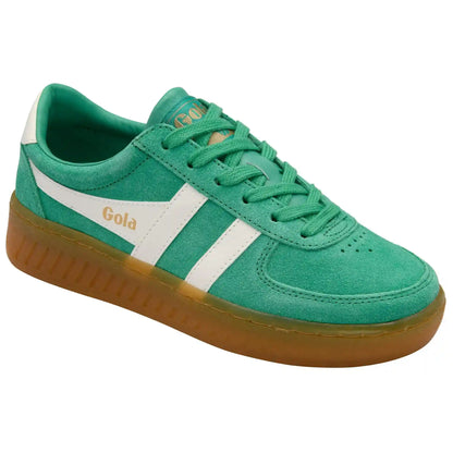 Gola Classics Women's Grandslam Suede Sneakers - Jade/Off White/Gum