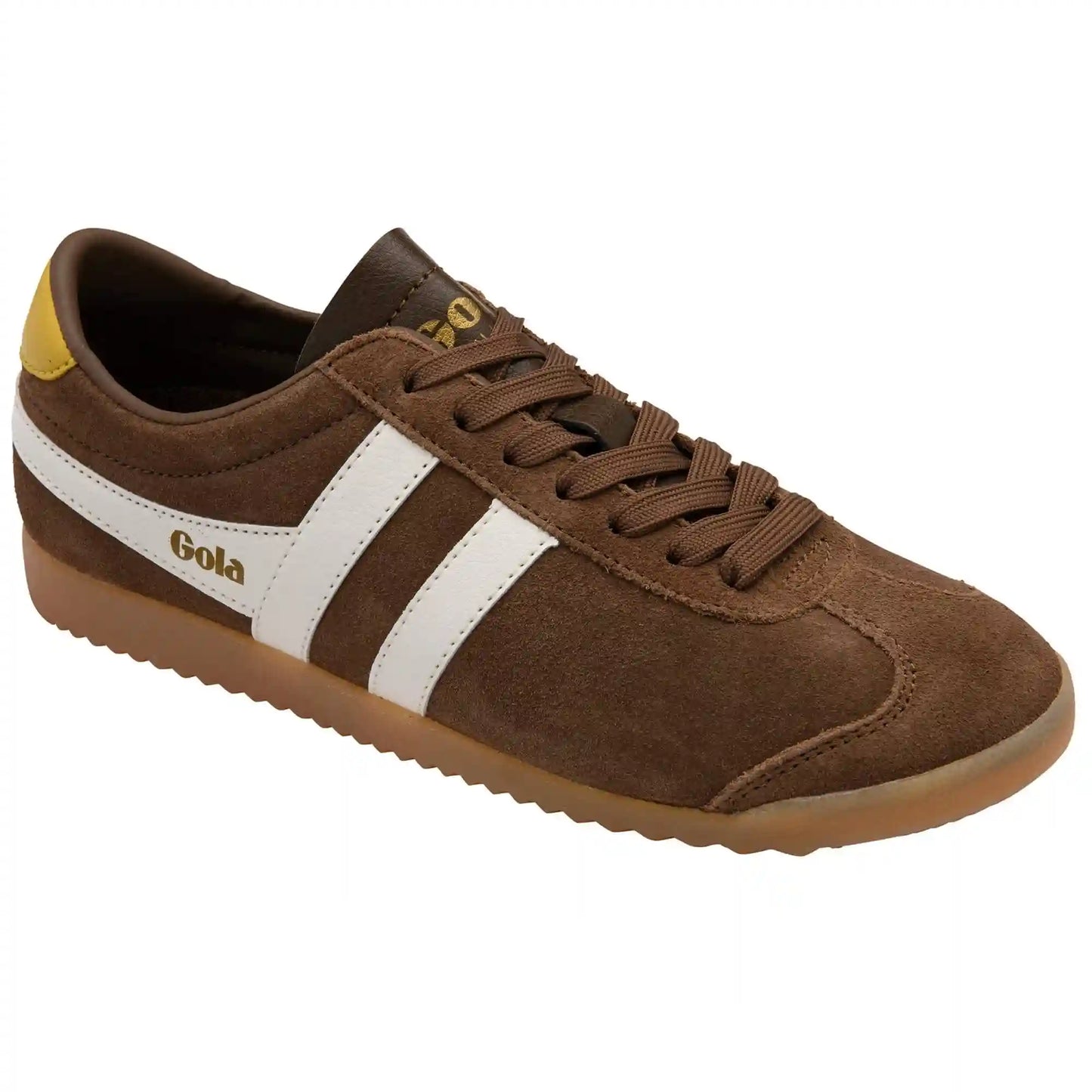Gola Classics Women's Bullet Suede Sneakers - Otter/Off White/Pale Gum