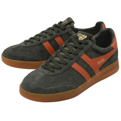 Gola Classics Men's Cyclone Sneakers - Dark Khaki/Moody Orange/Gum
