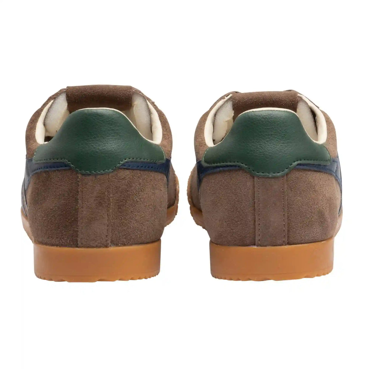 Gola Classics Men's Elan Sneakers - Otter/Navy/Evergreen