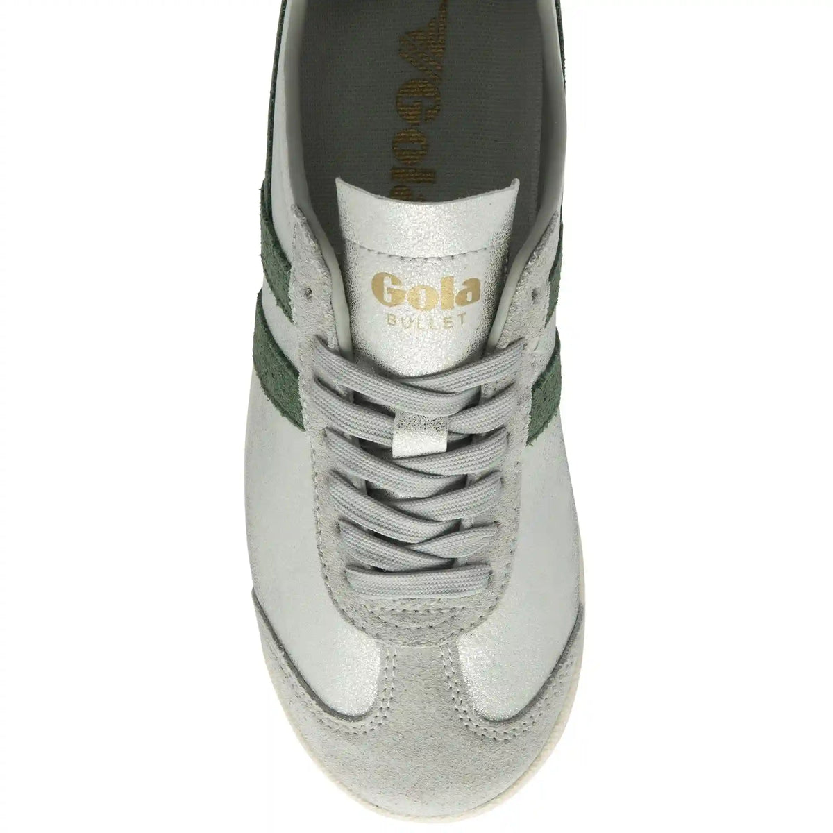 Gola Classics Women's Bullet Blaze Sneakers - Silver/Evergreen/Chalk Pink