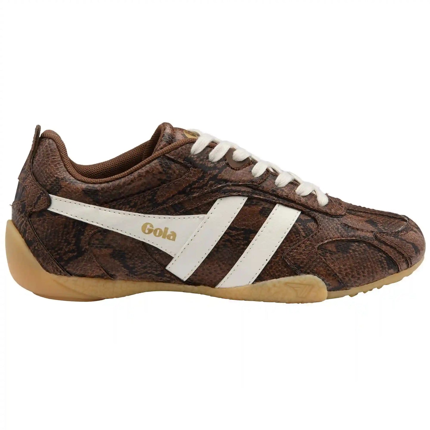 Gola Classics Women's Corva Snake Sneakers - Root/Off White/Gum