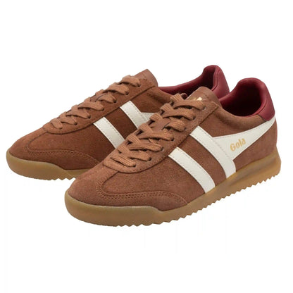 Gola Classics Women's Torpedo Sneakers - Umber/Off White/Lollipop