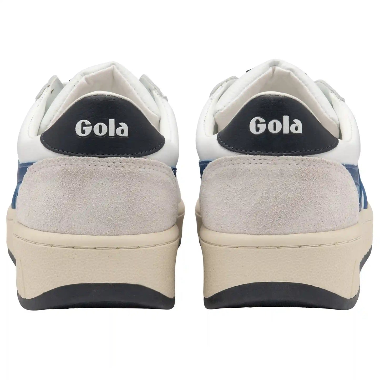 Gola Classics Men's Grandslam Classic Sneakers - White/Marine Blue/Navy