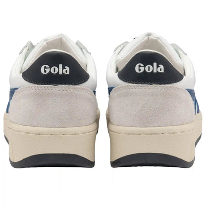 Gola Classics Men's Grandslam Classic Sneakers - White/Marine Blue/Navy