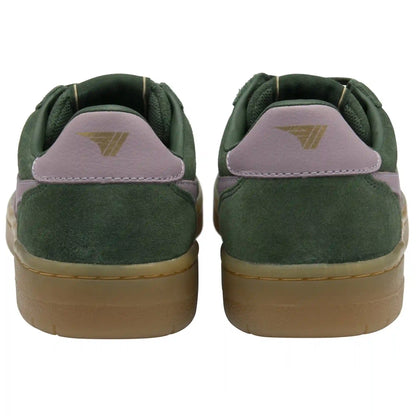 Gola Classics Women's Hawk Suede '86 Sneakers - Evergreen/Candy/Gum