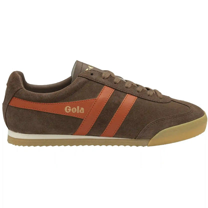 Gola Classics Men's Apollo Sneakers - Otter/Moody Orange/Gum