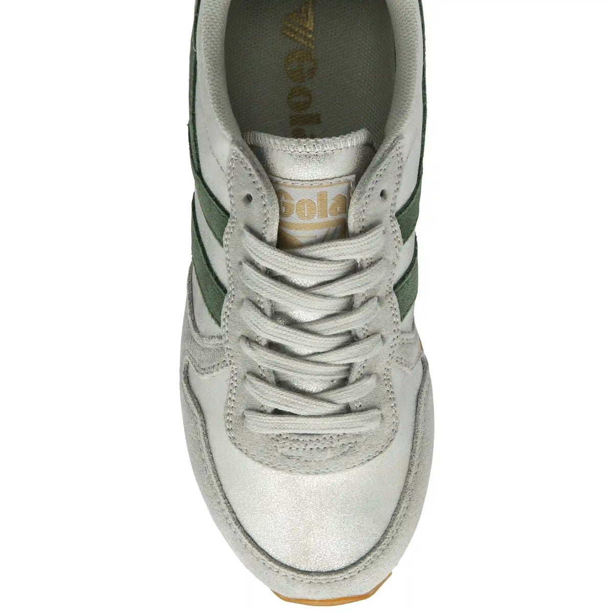 Gola Classics Women's Daytona Blaze Sneakers - Silver/Evergreen/Chalk Pink