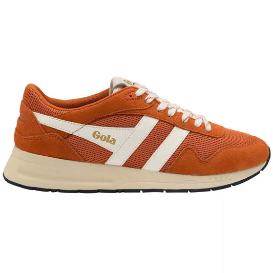 Gola Classics Men's Delta Sneakers - Moody Orange/Off White