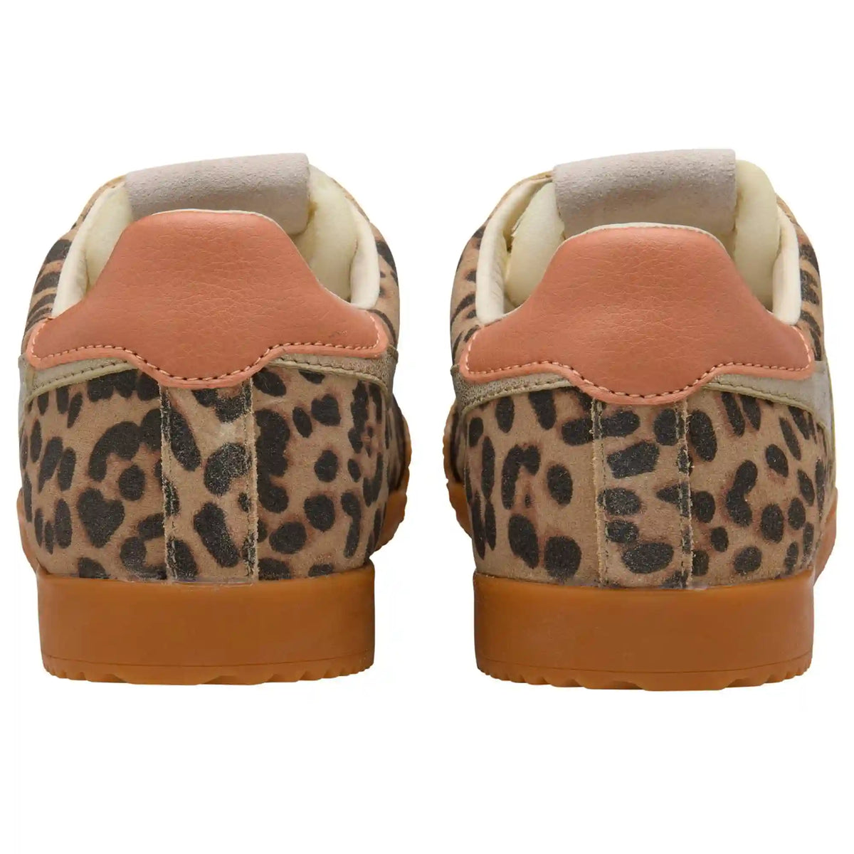 Gola Classics Women's Elan Safari Sneakers - Leopard/Mocha/Gold/Terracotta