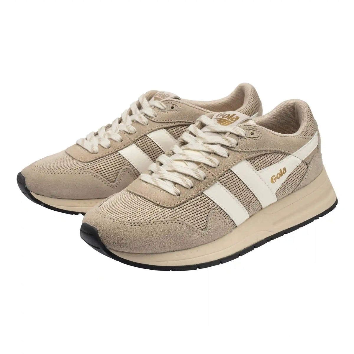 Gola Classics Women's Delta Sneakers - Bone/Off White