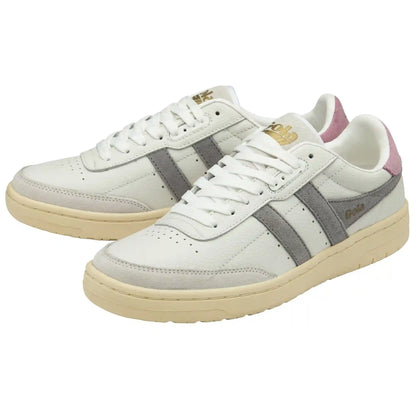 Gola Classics Women's Falcon Sneakers - White/Cement/Candy