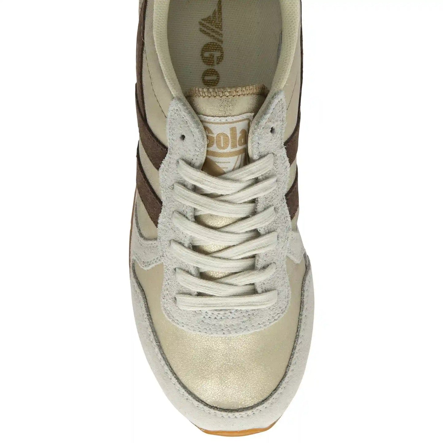Gola Classics Women's Daytona Blaze Sneakers - Gold/Dark Brown/Cameo