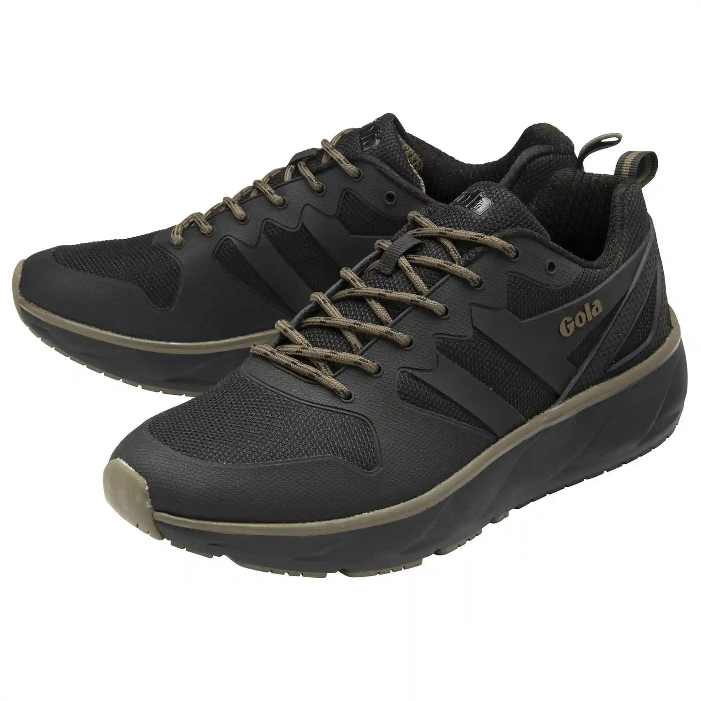 Gola Performance Men's Thunder Sneakers - Black/Khaki