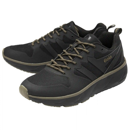 Gola Performance Men's Thunder Sneakers - Black/Khaki