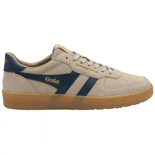 Gola Classics Men's Hawk Suede '86 Sneakers - Bone/Navy/Gum